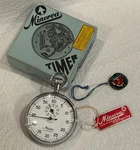 Vtg Minerva Swiss Stop Watch Working Used Very Good Condition !. Fixed Price $129.00.