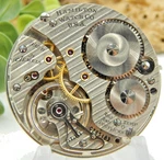 Antique Pocket Watch Movement Hamilton Railroad Grade 992 B 21 Jewel 16S Of M6. Fixed Price $159.00.