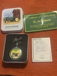 John Deere Exclusive Edition 40 Series Pocket Watch With Sounds - Nib Tin. Fixed Price $12.99.