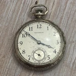 Vintage Ingersoll Waterbury Usa Mechanical Pocket Watch Illinois Art Deco Case. Fixed Price $54.99.