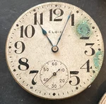 Antique 1883 Elgin Grade 92 Pocket Watch Movement Parts/repair 16S 11J Usa. Fixed Price $14.95.
