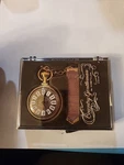Vintage 1970S Westclox Country Gentleman, Mechanical Pocket Watch -new Box. Fixed Price $24.99.