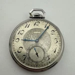 Antique 12S Model 7J Grade 303 Elgin Pocket Watch C1933 Original Case Working. Fixed Price $125.00.