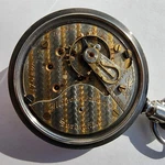 Illinois Pocket Watch. #1,839,201 (1905). 18S-17J-ON6L-T3PI. Grade 89. Fixed Price $250.00.