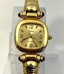 Collezio Watch Women Bangle Gold Tone Dial Fashion Quartz 22MM New Battery. Fixed Price $17.99.