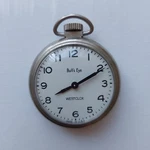 Bulls Eye By Westclox Watch Company Silver Tone Manual Wind Pocket 40309. Fixed Price $99.99.
