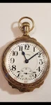 Illinois Bunn Special 24 Jewels Double Sunk Dial 14K Gold Filled Box Case Nice.. Fixed Price $2395.00.