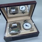 Phillip Crowe Men Pocket Watch Stainless Camo Case/ Quartz. Fixed Price $28.78.