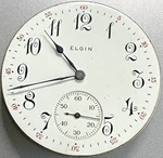* 1911 16S Elgin Gr 291 7 Of Ps Pocket Watch Movement Good Balance P44. Fixed Price $29.99.