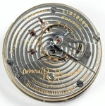 Ball Elgin 21 Jewel 18 Size Uncommon Grade Railroad Pocket Watch Mvt. Fixed Price $580.00.