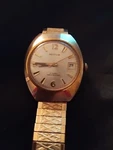 Westclox, Antique Watch, Calendar, 17 Jewels, 10K Speidel Band, Windup, Working!. Fixed Price $120.00.