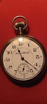 Hampden William Mckinley 21 Js Size 16 Open Face Pocket Watch Salesman Display. Fixed Price $300.00.