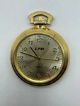 Vintage M.z. Berger Gold Finish Pocket Watch LTD021 Japan Movement Quartz. Fixed Price $15.00.