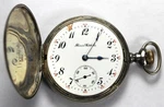 1907 Illinois Grade 172 16S 11J Sterling Silver Pocket Watch W/ Hunter Case. Fixed Price $197.99.