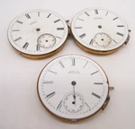 3 American Waltham 6S Pocket Watch Movements Royal As Is Parts Repair. Fixed Price $25.00.