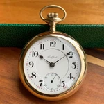 1898 Rockford Grade 910 18S 21 Jewels Railroad Pocket Watch - 5,200 Total Prod.. Fixed Price $769.00.