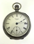 Antique 1889 American Waltham No. 3 18S Pocket Watch Dueber Coin Silver Case Nr. Fixed Price $349.99.