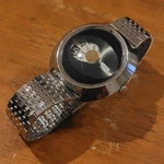 Rare Citizen Independent 6038-L16274 Silver Analog Men's Watch Working Japan. Fixed Price $135.00.