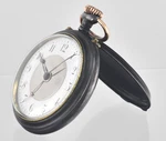 Antique Gunmetal Alarm Pocket Watch By Gebruder Thiel Germany Good Working Order. Fixed Price $285.07.