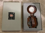 New Vintage Victorinox Swiss Army Men Pocket Watch. Fixed Price $189.50.