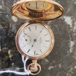 Antique 1894 Elgin Grade 96 Pocket Watch - 6S Gold Filled Hunting Case Runs. Fixed Price $199.00.