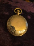 Hampton Watch Co. Gold Filled Hunter Case Pocket J. C. Perry 15J 18S. Fixed Price $650.00.