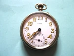 Edward Glasgow Pure Nickel Gents Pocket Watch. 50MM. Hand Wind. Luminous Gwc. Fixed Price $100.92.