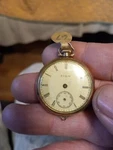 1929 Elgin Ladies Three Size Seven Jewel Working And Running Pocket Watch. Fixed Price $85.00.