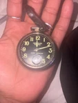 1960S Westclox Scotty Black Dial Luminous Nickel Pocket Watch 40006 Untested. Fixed Price $140.00.