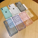 Shockproof Clear Card Pocket Case For Iphone Max 17AIR 16 15 14 13 12 11. Fixed Price $8.88.