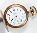 Illinois Interstate Chronometer 21 Jewel 12S Hunting Case Rare Pocket Watch. Fixed Price $740.00.