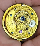 James Mccabe Verge Fusee Pocket Watch Movement Royal Exchange London C1780S-90S. Fixed Price $295.00.