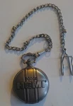 Vintage Dodge Hemi Pocket Watch With Chain And Clip. Fixed Price $35.00.