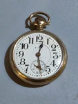 Elgin "b.w.raymond" 19J 20YR Open Face 16S Railroad Pocket Watch. Fixed Price $329.50.