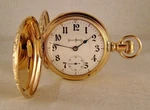 Antique Illinois "bunn Special" 24J 12K Gold Filled Hunter Case 18S Pocket Watch. Fixed Price $2475.00.