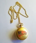 Quartz Pocket In God We Trust American Flag Watch Novelty Polished Brass Nwob. Fixed Price $10.00.