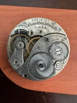 Vintage 12 Size Elgin Pocket Watch Movement Gr. 314 Keeping Time 15 Jewel. Fixed Price $65.00.