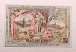 Antique Deuber Watch Case Factories 1880S Promo Trade Card Manchester Nh. Fixed Price $38.50.