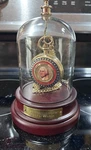 Franklin Mint George Washington Collectible Pocket Watch/coin W/ Globe/stand. Fixed Price $95.00.