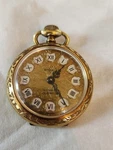 Vintage Arnex Manual Wind 10 Micron Gold Plated 30MM Pockety Watch Running. Fixed Price $49.99.