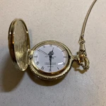 Pocket Watch Limited Edition Commemorative Quartz Works 1986.D4. Fixed Price $18.05.