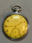 Vintage Soviet Pocket Watch Iskra 17 Jewels Ussr 1950S Rare. Fixed Price $89.74.