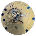 Antique 18S 1885 Hampden 7J Mechanical Pocket Watch Movement Springfield Usa. Fixed Price $62.15.