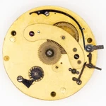 Partial Jos. Penlington Of Liverpool English Antique Fusee Pocket Watch Movement. Fixed Price $120.00.