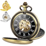 Classic Men's Mechanical Retro Pocket Watch Movement With Chain. Fixed Price $16.16.