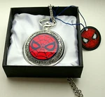 Marvel Comics Spiderman Spider-man Quartz Pocket Watch Men's New Nos Box. Fixed Price $34.99.
