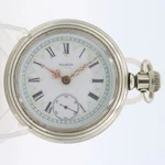 Antique 1897 Elgin Multicolor Dial Mechanical Hunter Pocket Watch Nickel Usa. Fixed Price $214.70.