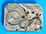 WB4E: Illinois 207 Wrist Watch Movement 17J For Parts #5349632 28X21MM C1930. Fixed Price $79.95.