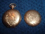 Antique 1880'S Fahys 14K Warrented Gold Filled Repair Is Pocket Watch Case. Fixed Price $249.99.
