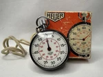 Vintage Heuer Century Stopwatch 1/5 Second Timer Button Ref #33.201 1961. Fixed Price $749.98.